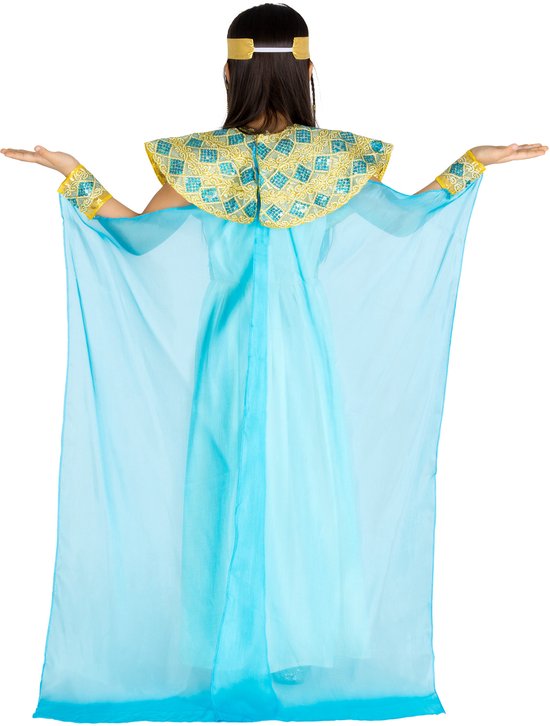 dressforfun - Meisjeskostuum Cleopatra 128 (8-10y) - verkleedkleding kostuum halloween verkleden feestkleding carnavalskleding carnaval feestkledij partykleding - 300187