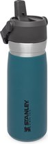 Stanley The IceFlow™ Flip Straw Water Bottle 0,65L - Thermosfles - Lagoon