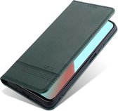 Xiaomi Redmi Note 10 Pro Hoesje Portemonnee Book Case Groen