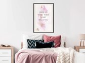Artgeist - Schilderij - Follow Your Heart I - Multicolor - 40 X 60 Cm