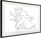 Poster - Resting Koala-30x20