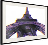 Poster - Symbol of Paris (Purple)-60x40