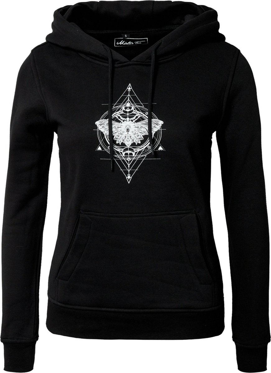 Mister Tee Moth Hoodie/trui XS Zwart