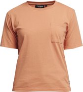 Tenson Seaside Tee W - T-shirt - Dames - Donker Oranje - Maat XL