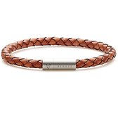 Renard Heren Armband Leer - Bruin
