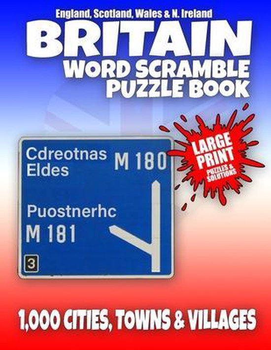 Foto: Britain word scramble puzzle book england scotland wales and northern ireland