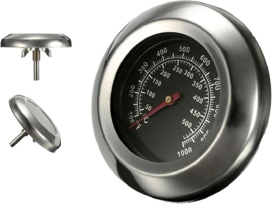 Thermometer Draadloos 50 Tot 550 Graden - RVS bol.com