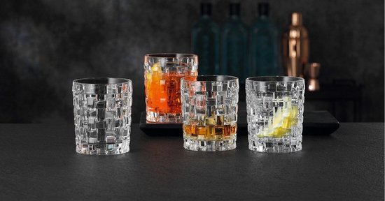 Nachtmann Bossa Nova Whiskyglas - 330 ml - set à 4 stuks | bol.com