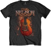 Willie Nelson Heren Tshirt -S- Trigger Zwart