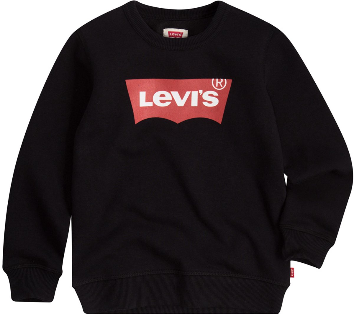 Levi´s ® Kids Batwing Crew Sweatshirt 12 Years Jongens Zwart