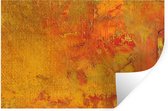 Muurstickers - Sticker Folie - Olieverf-schilderij Herfstkleuren - 120x80 cm - Plakfolie - Muurstickers Kinderkamer - Zelfklevend Behang - Zelfklevend behangpapier - Stickerfolie