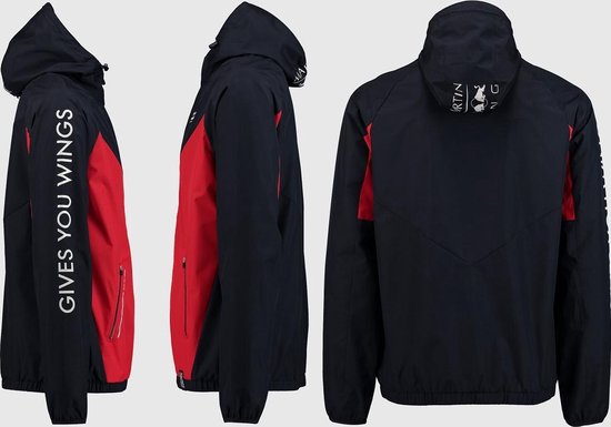 Puma - Aston Martin Red Bull Racing - Heren- Windbreaker Jas - Rood - M van Merkloos — afbeelding 2