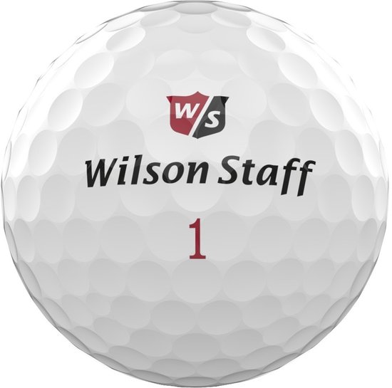 Wilson - Duo Soft+ White 12pack Golf Balls van Merkloos — afbeelding 2