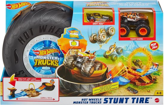Hot Wheels Monster Trucks - Stuntbanden speelset - Hot Wheels