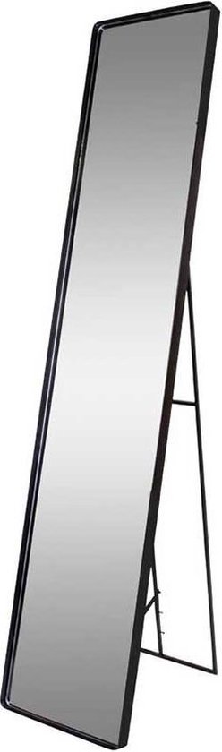 Artichok Lizzy staande spiegel - H170 x B35 cm - Zwart | bol.com