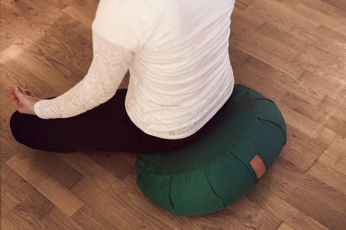 DoYourYoga Coussin de Yoga »Vishnu« - Idéal pour Yoga, pilâtes et