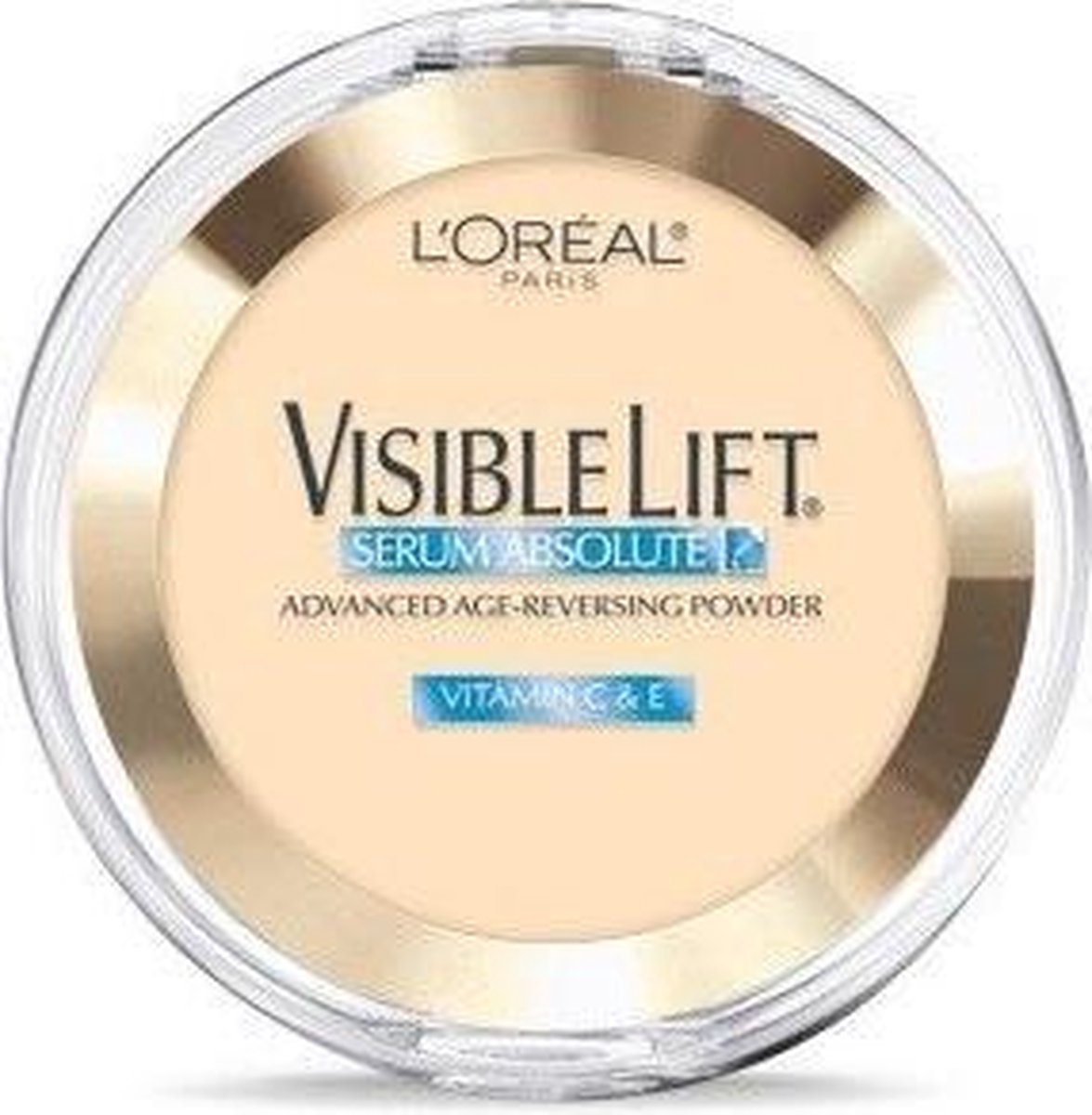 L'Oréal Visible Lift Serum Absolute Anti-Aging Puder – 170 Fair, Für Strahlend Glatte Haut