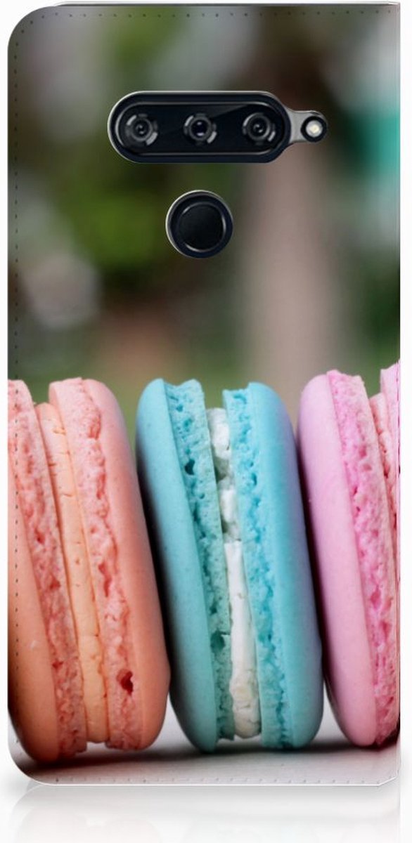 LG V40 Thinq Flip Style Cover Macarons