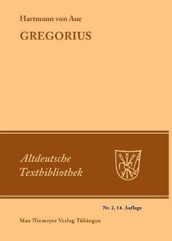 Hartmann Von Aue Gregorius Gregorius | 9783111315775 | Hermann Paul Hartmann Von Aue | Boeken