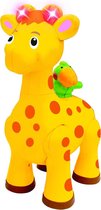 Kiddieland Interactieve Giraffe 23 Cm Geel