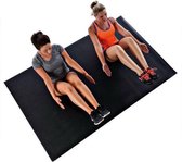 Sportbay® Pro Cardio fitnessmat zwart (Extra groot)