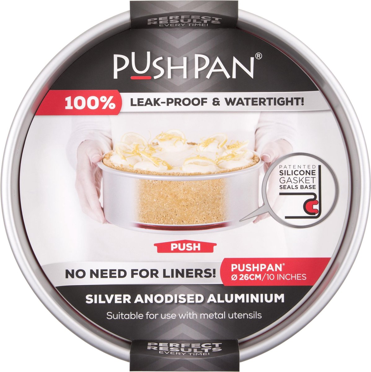 Wham PushPan Bakvorm Ondiep ø 26 cm
