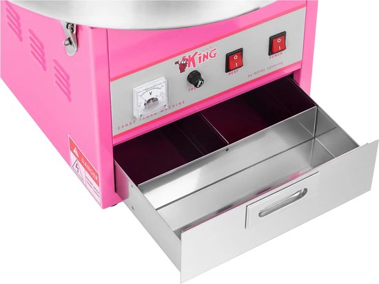 Suikerspinmachine - 52 cm - 1200 W - Royal Catering — afbeelding 3