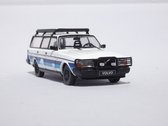VOLVO 240 Polar Artic - Wit - 1:43 - modelauto