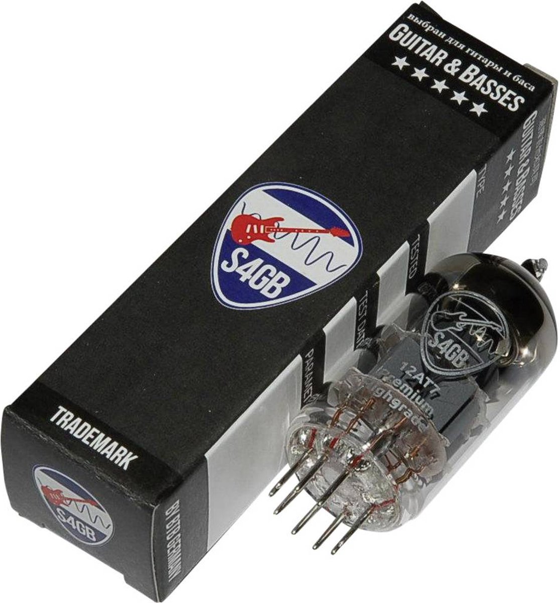 BTB Vertrieb 12AT7-S4GB Premium Elektronenbuis Geselecteerd voor Gitaren Dubbeltriode Aantal polen: 9 Fitting: Noval 1