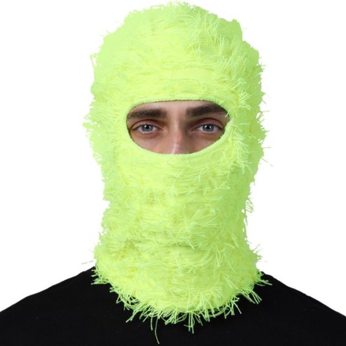 Bovista Ski Masker Bivakmuts Winter Masker Balaclava Ski Mask Full Face Mask Geel