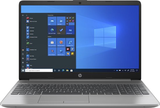 HP 250 G8 Intel® Core™ i5 i5-1035G1 Laptop 39,6 cm (15.6") Full HD 8 GB DDR4-SDRAM 256 GB SSD Wi-Fi 6 (802.11ax) Windows 10 Pro Zilver - HP - Hoofdafbeelding
