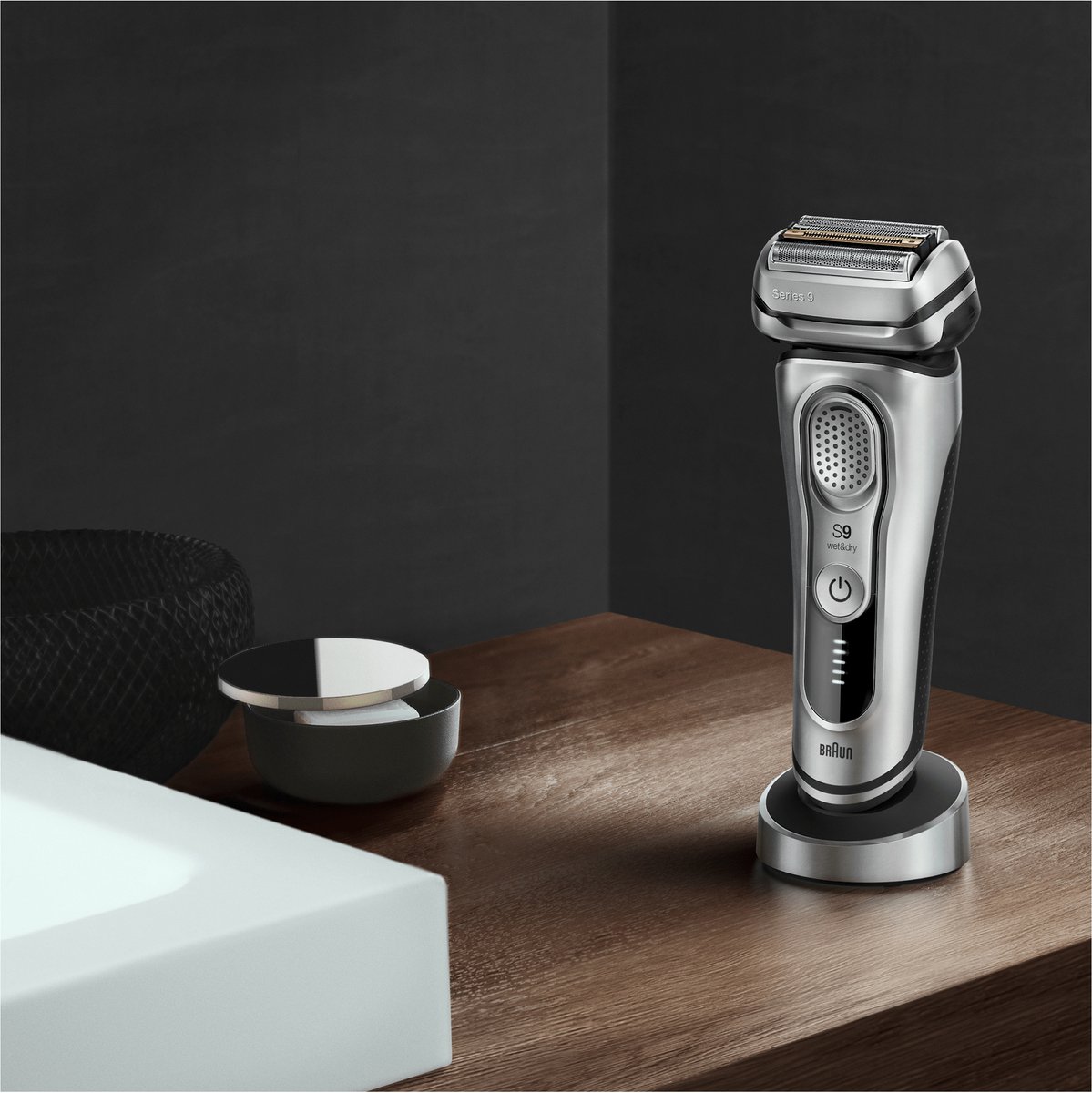 Braun 9350S Series 9 Scheerapparaat Zwart/Zilver