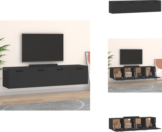 Etagère murale vidaXL Wandkast 100x18x40 cm bewerkt hout sonoma