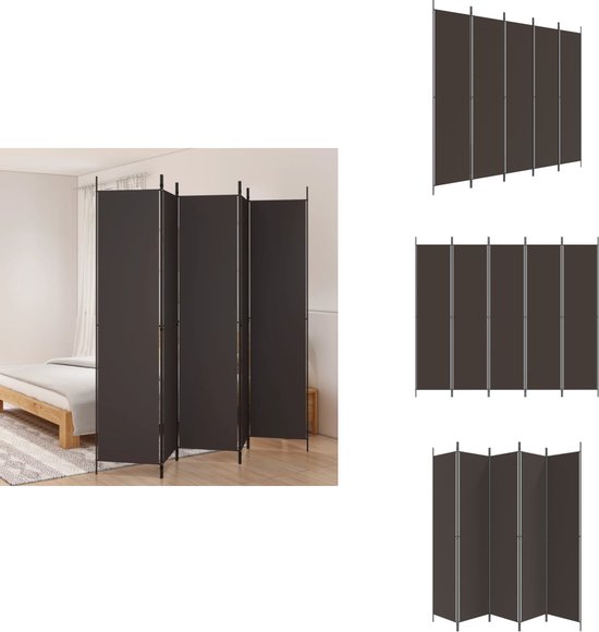 vidaXL Kamerscherm met 2 panelen 348x180 cm stof zwart, scheidingswand, decoratief scherm, kamerafscheiding, ruimteverdeler, woonkamerscherm