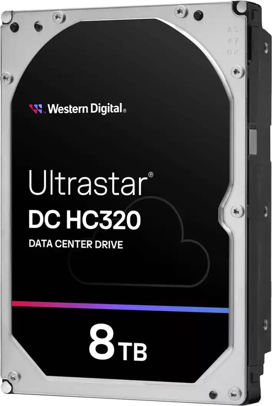 Western Digital Ultrastar DC HC320 8TB data center drive met wolkicoon.
