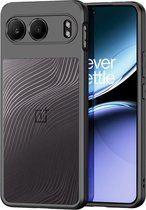 Dux Ducis Case - Convient pour OnePlus Nord 4 Case - Dux Ducis Aimo Series - Coque arrière en TPU transparente - Zwart