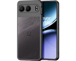 Dux Ducis Hoesje - Geschikt voor OnePlus Nord 4 Hoesje - Dux Ducis Aimo Series - Transparant TPU Back Cover - Zwart
