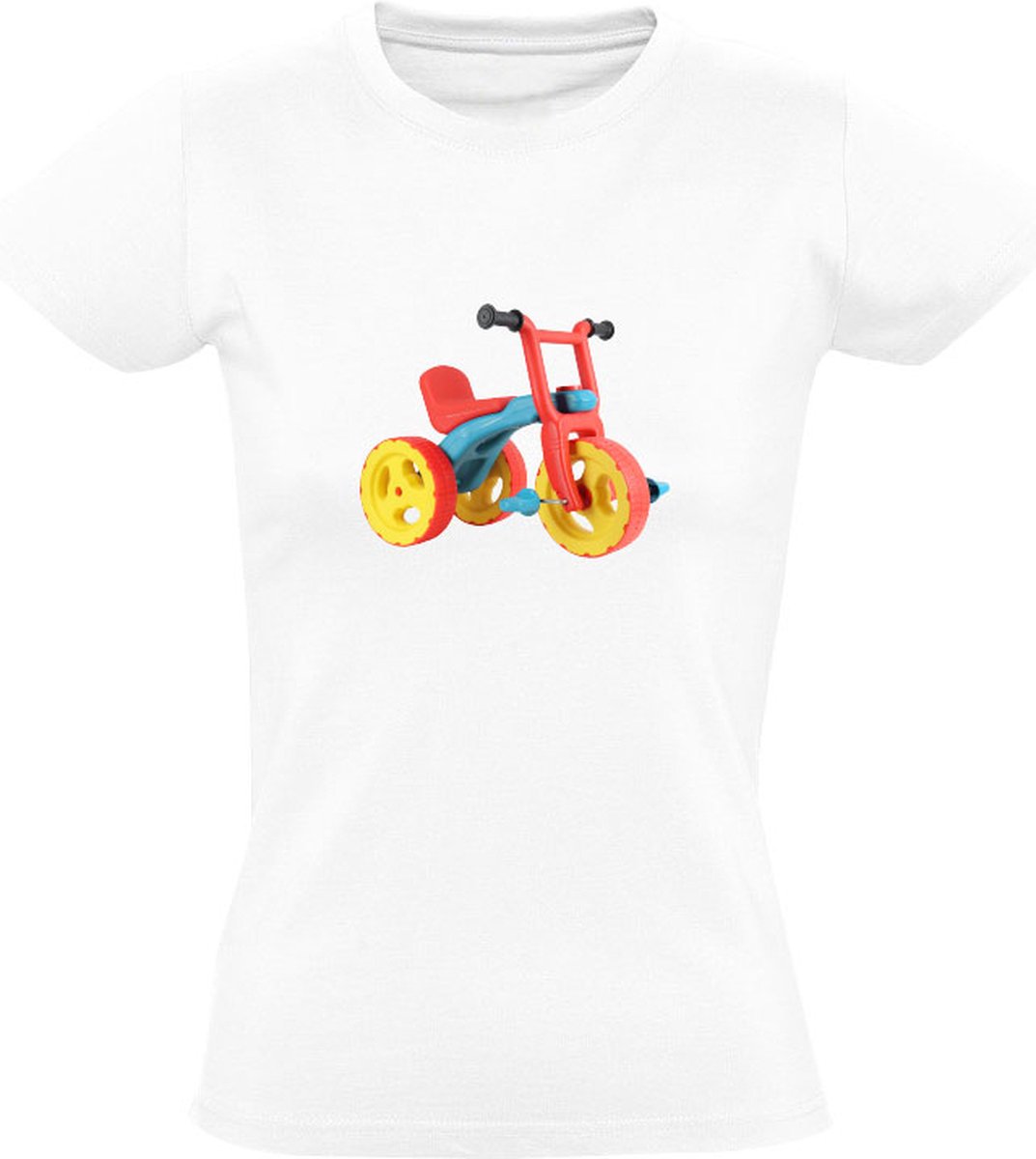 Baby Fietsje Dames T-shirt - bike - fietsen - race - humor - grappig