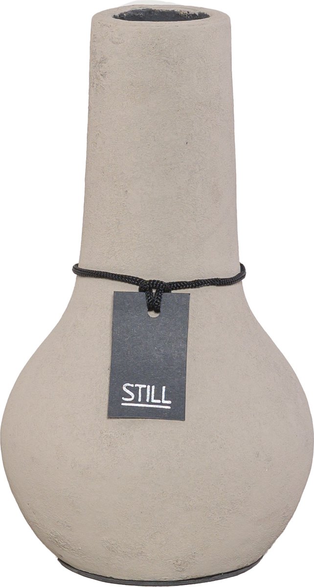 STILL - Flesvaas - Organisch - Taupe - 25 x 16,5 cm
