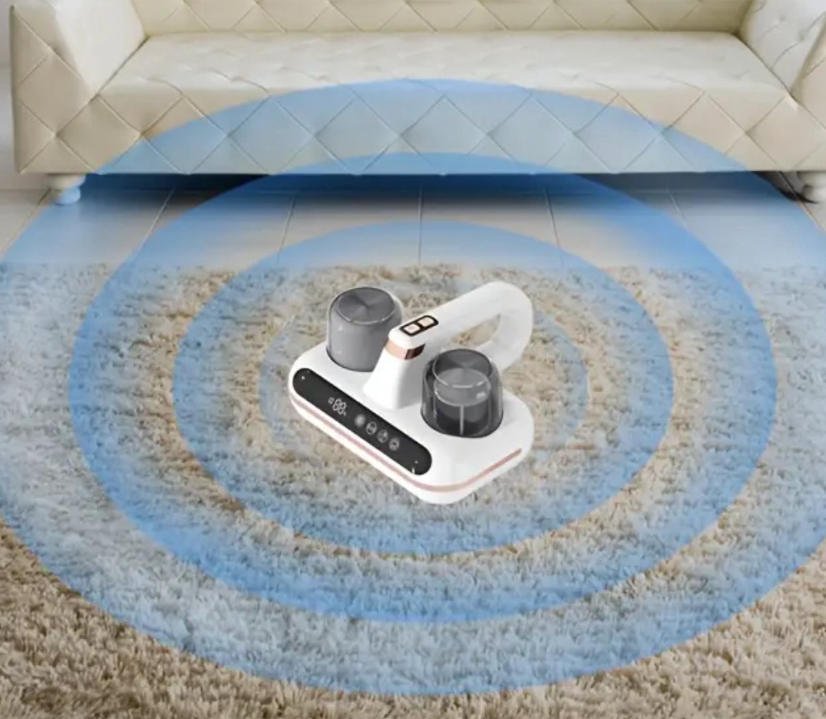 Bovista Kruimeldief Snoerloos Groen Auto Stofzuiger - afbeelding 2