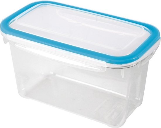 Foto: Locklock vershoudbakjes set met deksel diepvriesbakjes diepvriesdozen bewaarbakjes bewaardozen voedsel vershouddoos luchtdicht bpa vrij transparant 19 liter set van 4 stuks locknlock