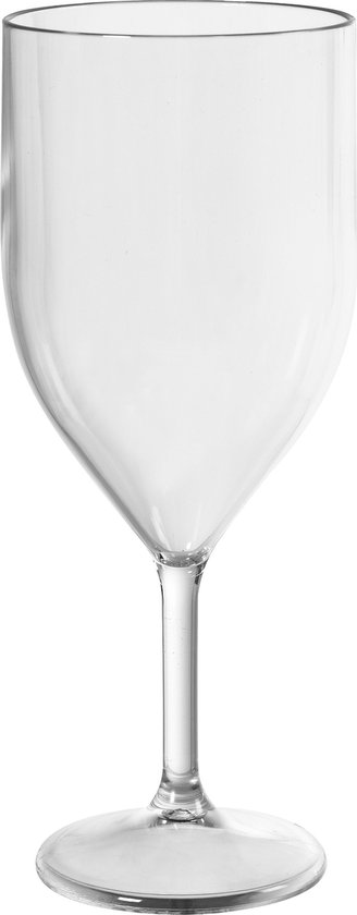 Kunststof glazen, set van 6, 51cl, vaatwasserbestendig, onbreekbaar, zonder BPA