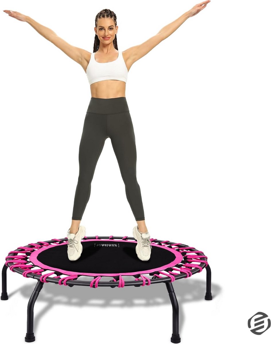 Equivera Rebounder Trampoline - Rebouncer - Mini Trampoline - Rebounder Training - Fitness Trampoline - Indoor
