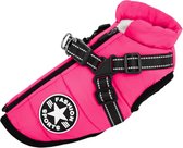 Warme Hondenjas Pink Maat S gewicht Hond 1-2 KG