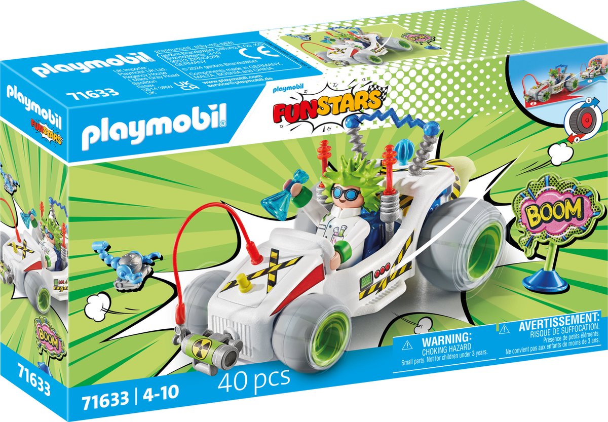 PLAYMOBIL Funstars Race professor  71633