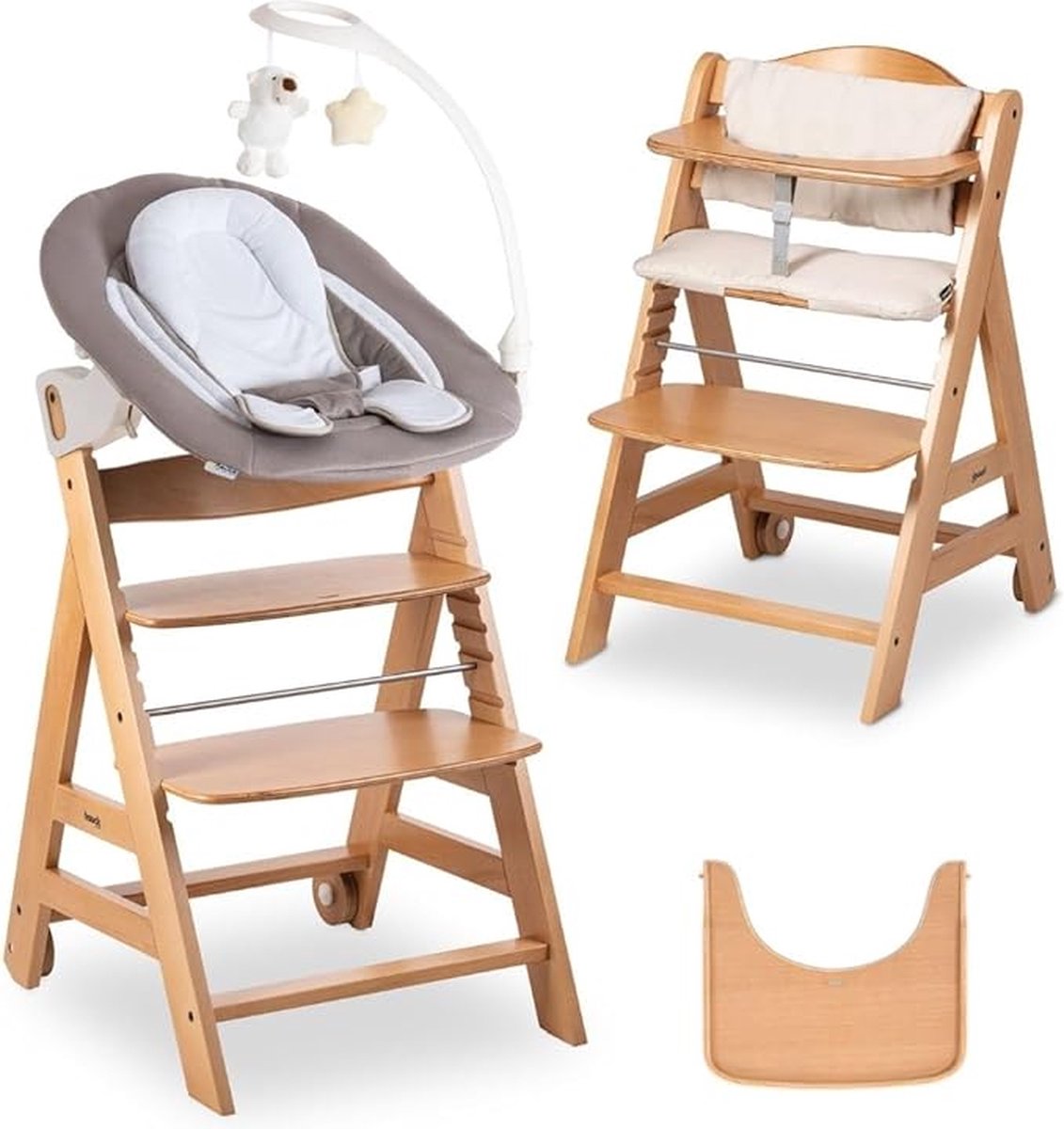 Equivera Babystoel Voor Aan Tafel - Kinderstoel - Babystoel - Baby Eetstoel - Baby Stoeltje Zitten Voor Thuis - Kinderzetel