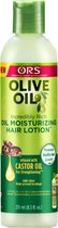 Bol.com ORS Olive Oil Haarlotion 251 ml - Verrijkt met Kokosolie Saffloerolie & Castorolie voor Hydratatie en Groei Versterkt Ha... aanbieding