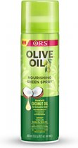 Bol.com ORS Olive Oil Sheen Spray 481 ml - Voedende Haarspray met Olijfolie Aloë Vera Sap & Kamille Extract Hydrateert en Verzor... aanbieding