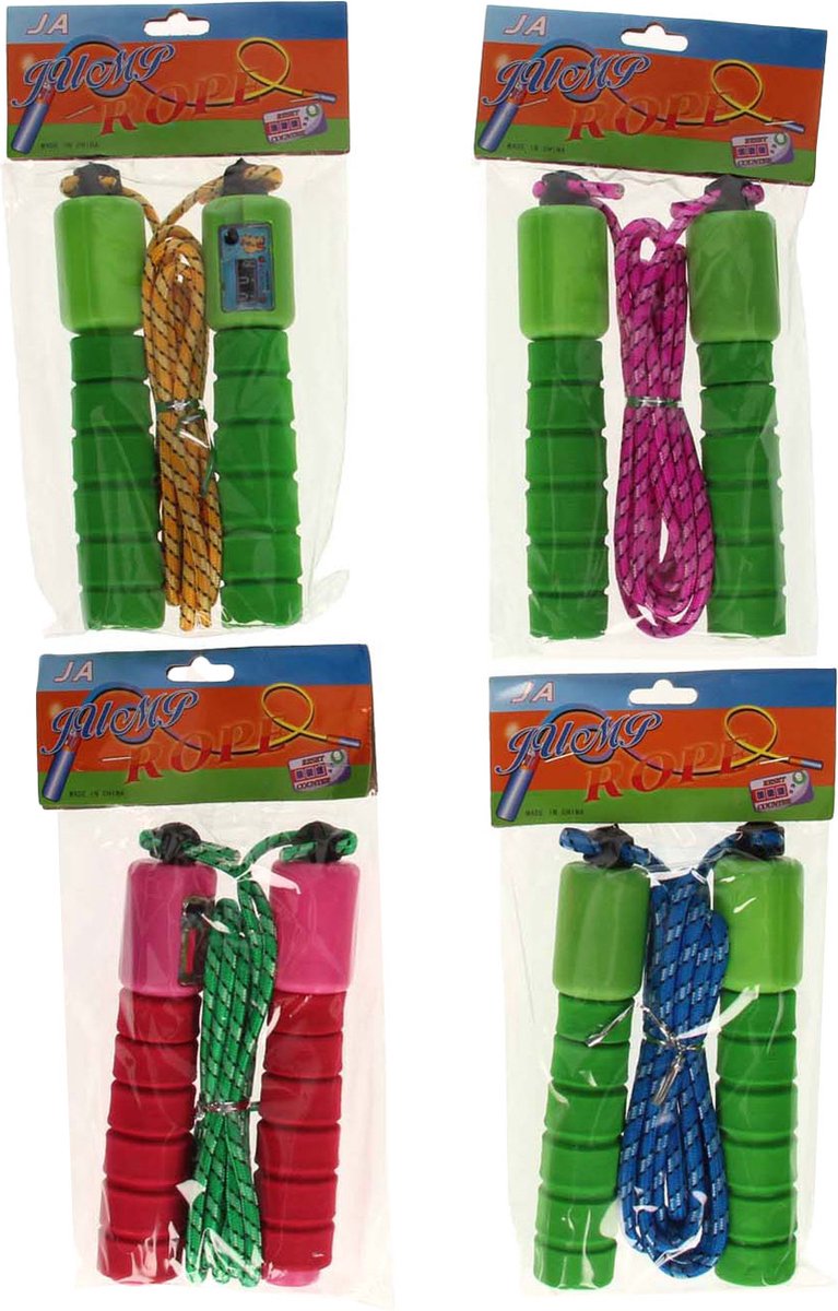 Springtouw met Teller Kleur
