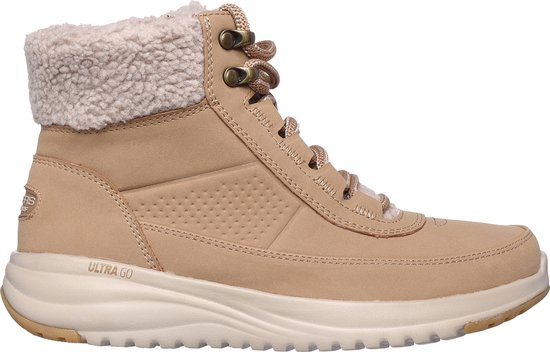 Bottine à lacets femme Skechers On The Go Stellar - Beige - Taille 37